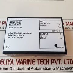 Ems Power 2381/18-30 Adjustable Voltage Power Supply