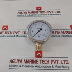 Kl.1.6 Pressure Gauge En837-1 0-10 Bar