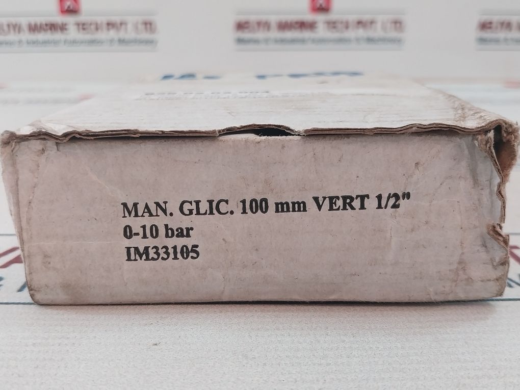 Kl.1.6 Pressure Gauge En837-1 0-10 Bar