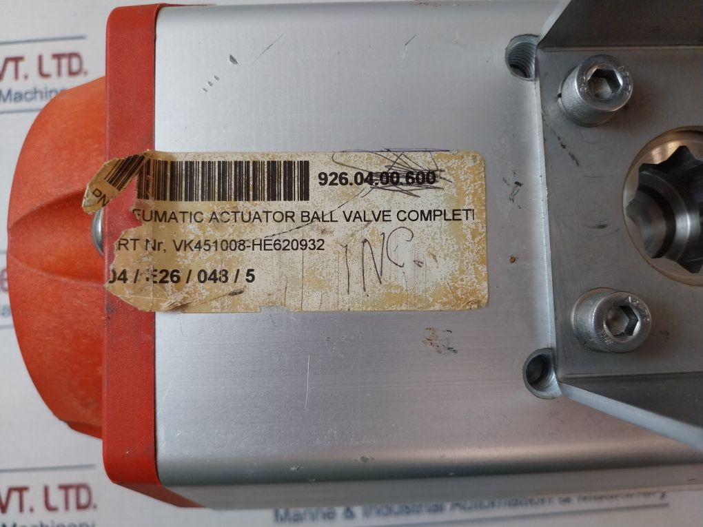 End-armaturen Vk45008-ee621252 Pneumatic Actuator 