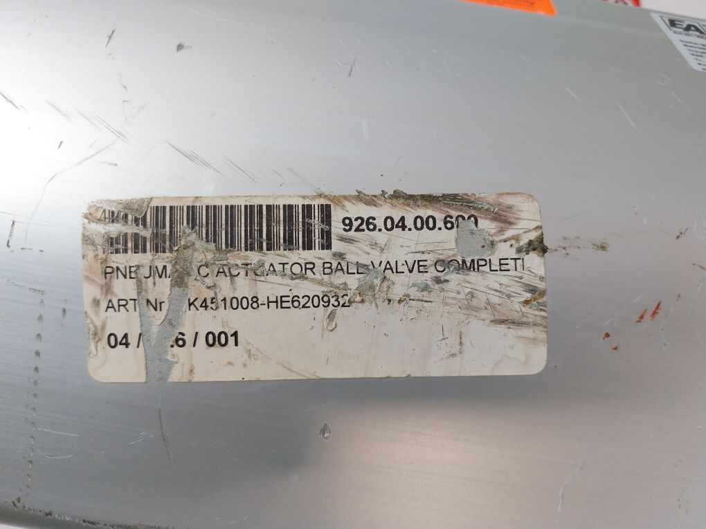 End-armaturen Vk45008-ee621252 Pneumatic Actuator 