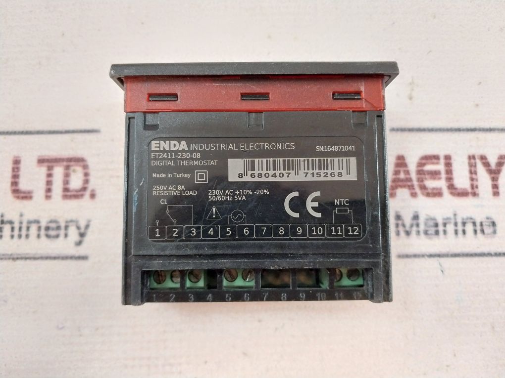 Enda Et2411-230-08 Digital Thermostat