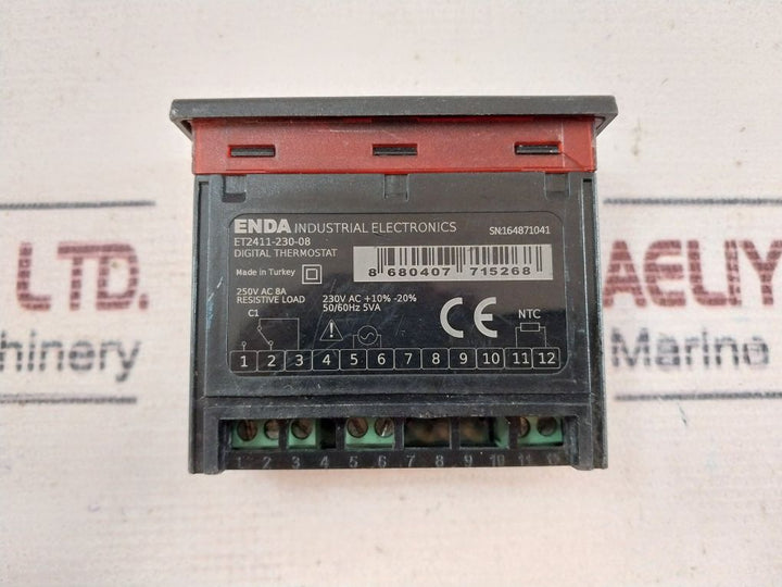 Enda Et2411-230-08 Digital Thermostat