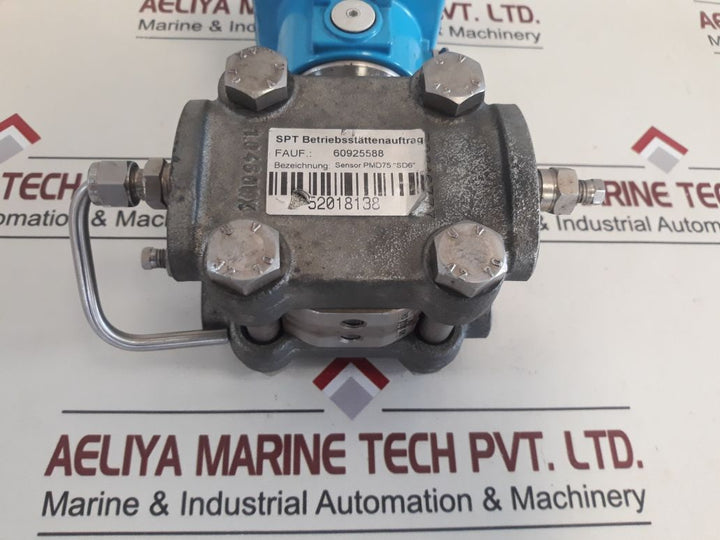 Endress+Hauser Deltabar S Pressure Transmitter Pmd75-1Ba7Bb1Baau