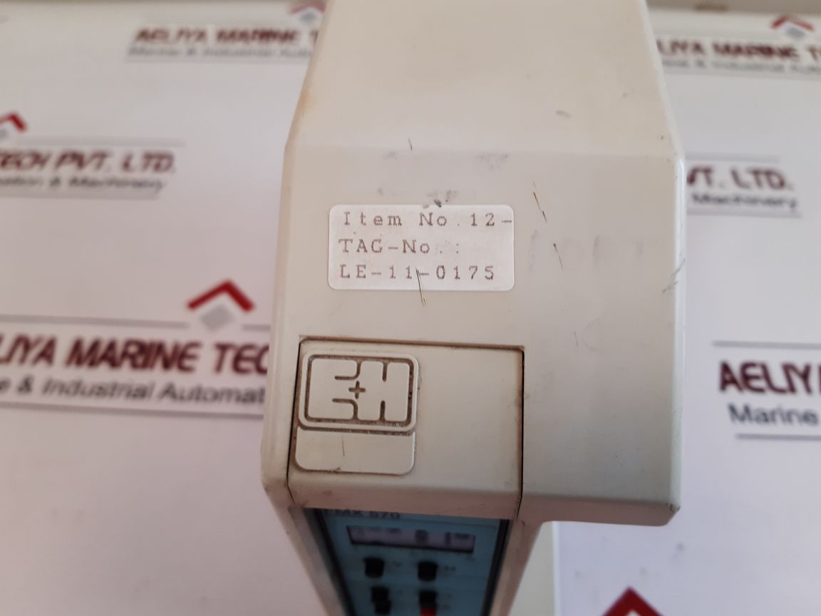 Endress+Hauser Fmx 570 Mono-r1E Silometer – Aeliya Marine Tech