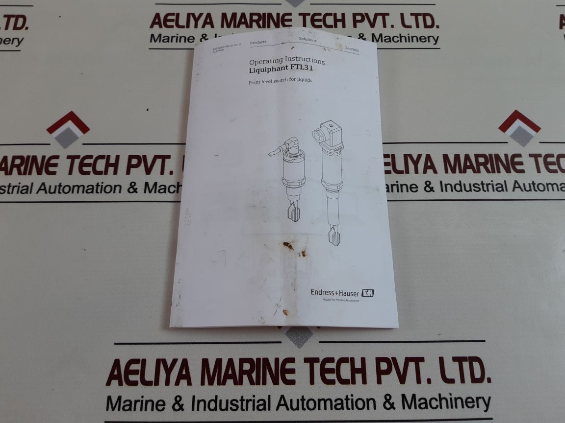 Endress+Hauser Ftl31 Limit Switch
