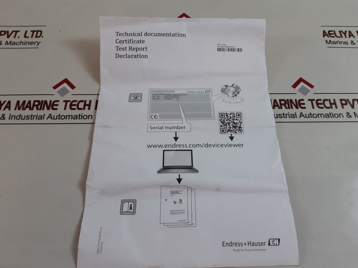 Endress+Hauser Ftl31 Limit Switch

