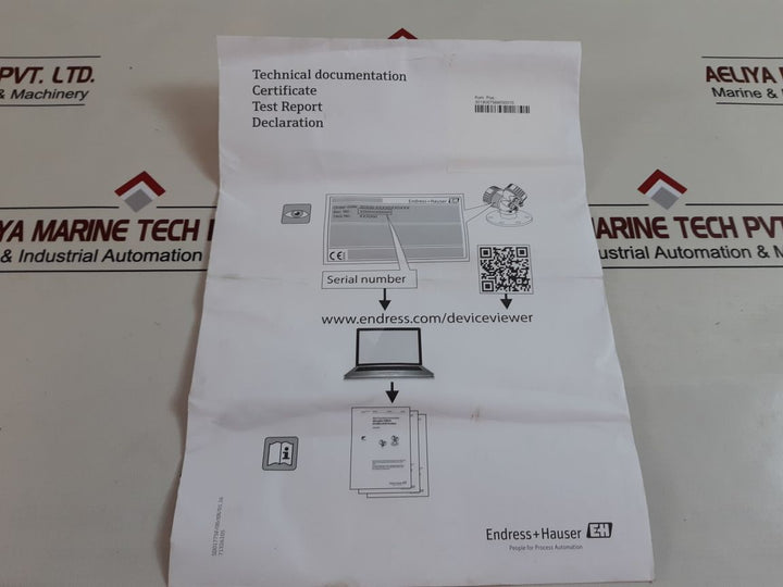 Endress+Hauser Ftl31 Limit Switch
