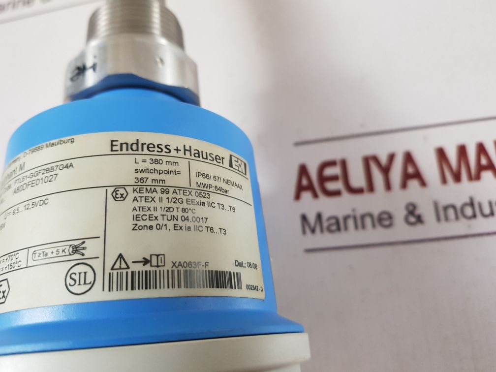 Endress+Hauser Liquiphant M Ftl51-ggf2Bb7G4A Level Switch

