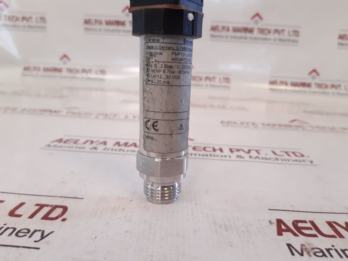Endress + Hauser Pmp131-a2B01A1N Pressure Gauge Switch – Aeliya Marine ...