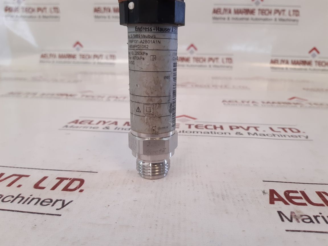 Endress + Hauser Pmp131-a2B01A1N Pressure Gauge Switch – Aeliya Marine ...
