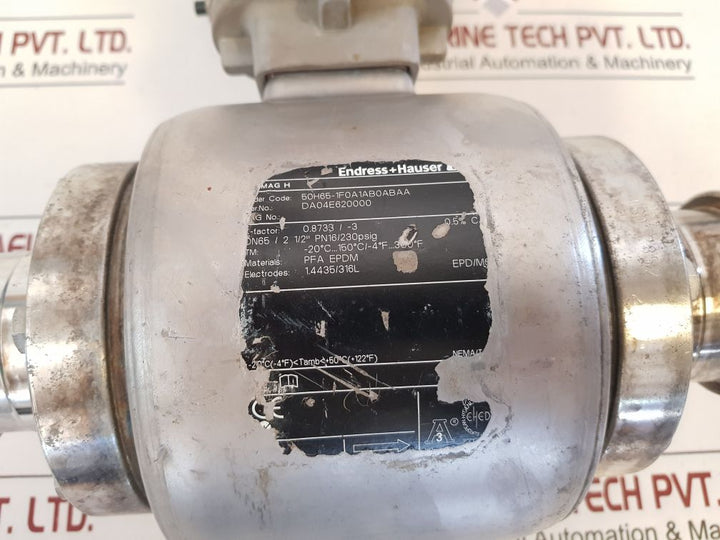 Endress+Hauser Promag 50 Flowmeter
