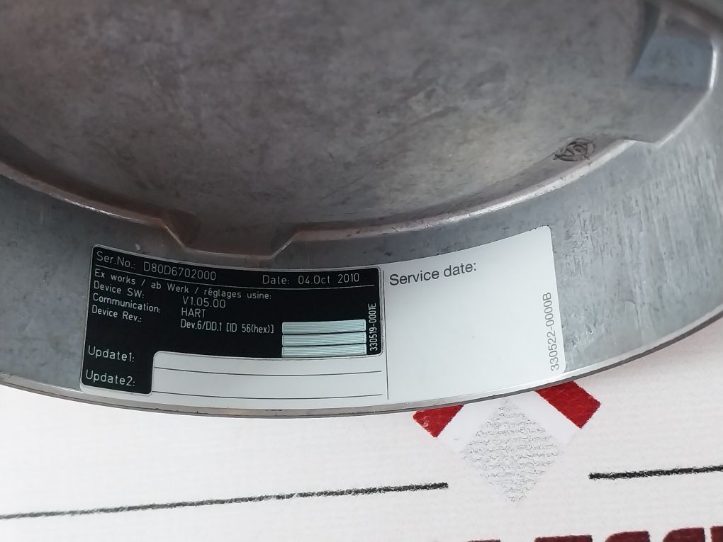 Endress+Hauser Prowirl 72 Flow Meter 72W50-se0Aa1Aaa0Aa