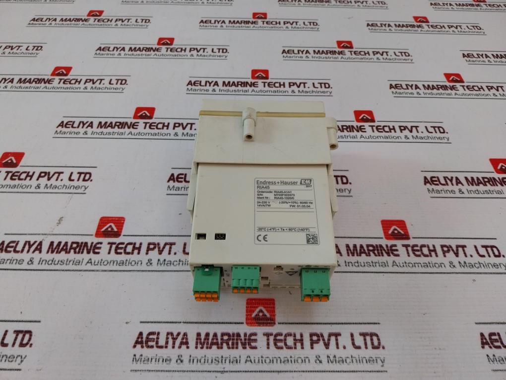 Endress+Hauser Ria45-a1A1 Panel Meter With Control Unit Ria45-1020/0