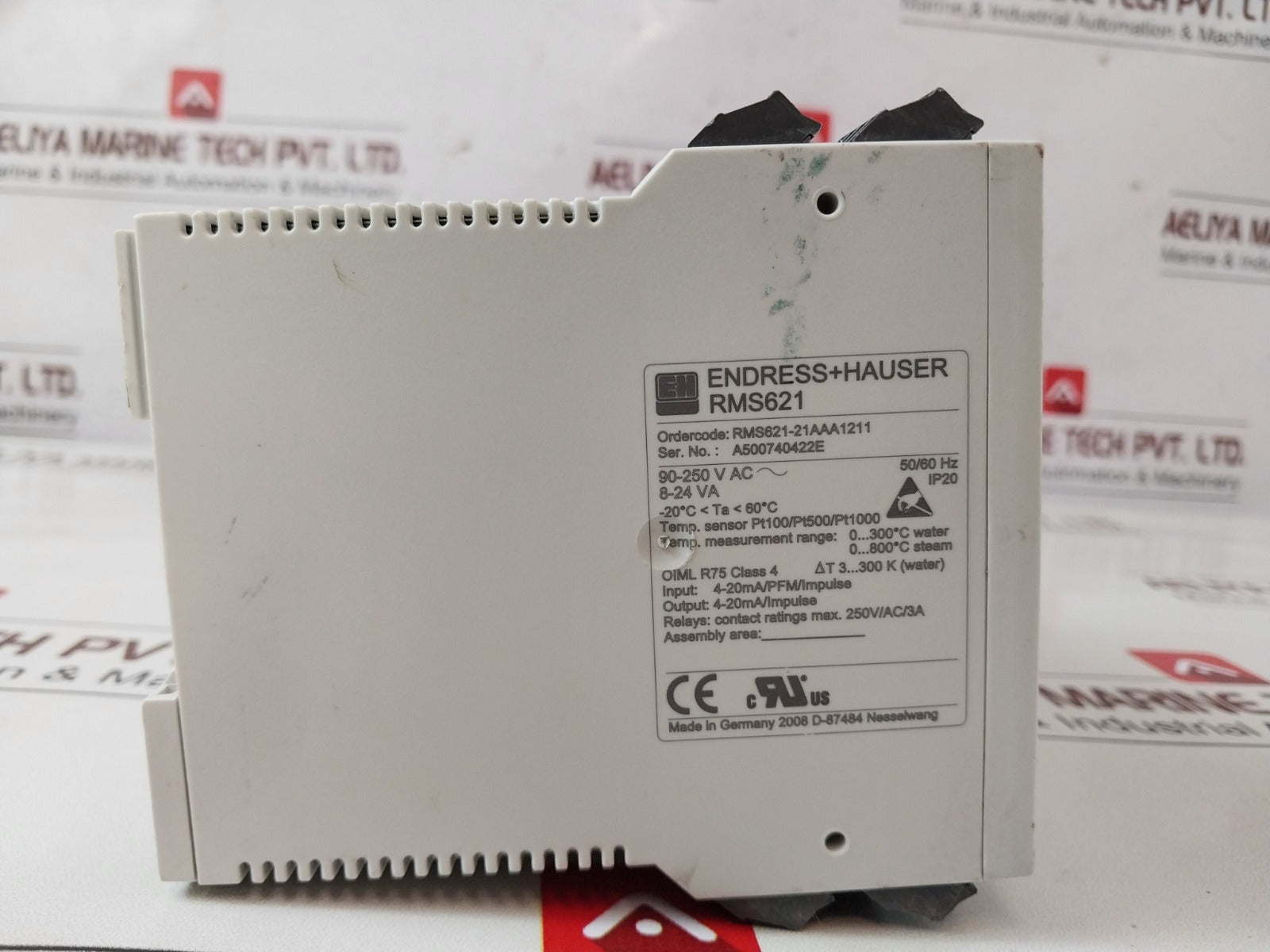 Endress+Hauser Rms621 Energy Manager Rms621-21Aaa1211 Steam Heat Machine