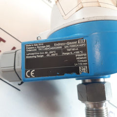 Endress + Hauser Tr11-abacasxg3000 Temperature Transmitter With Sensor

