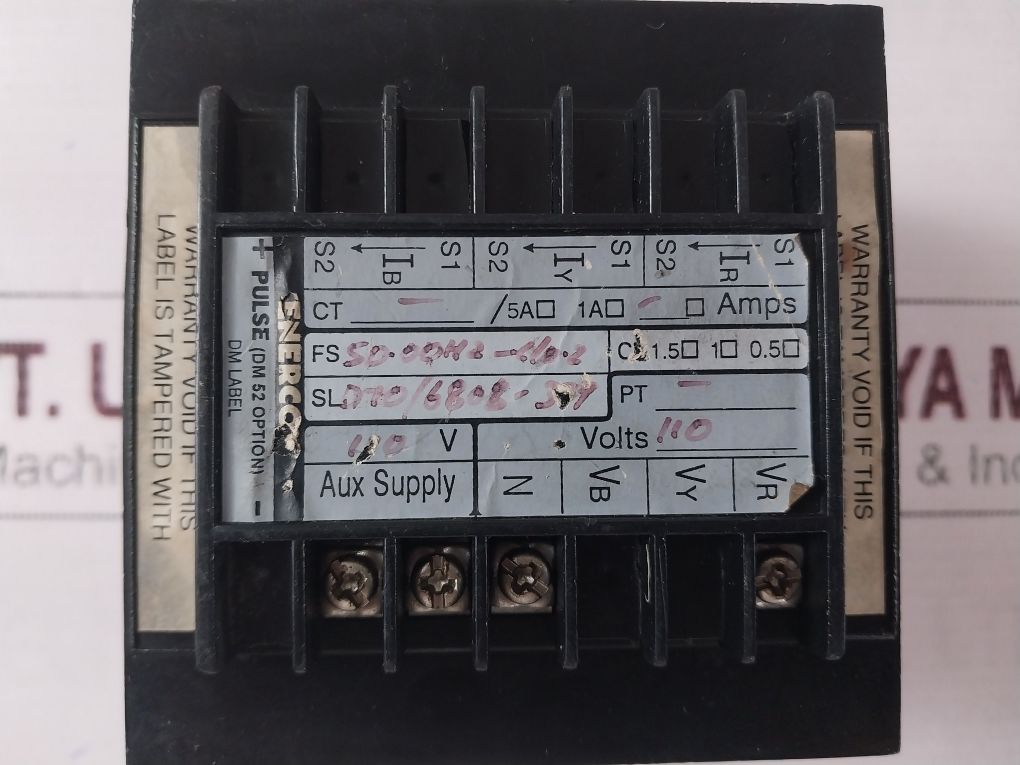 Enercon Dm3270 Digital Panel Meter 110V