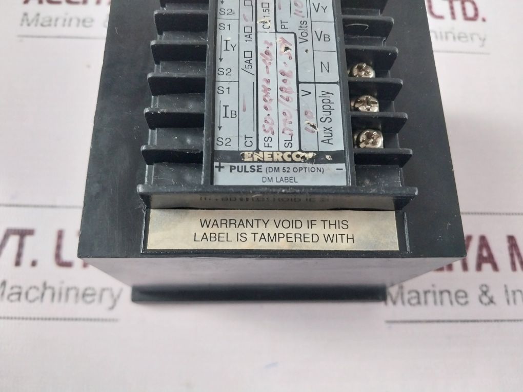 Enercon Dm3270 Digital Panel Meter 110V