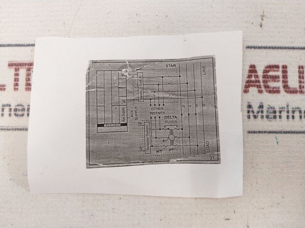 Enercon Dm 3250 Panel Meter 50…60 Hz