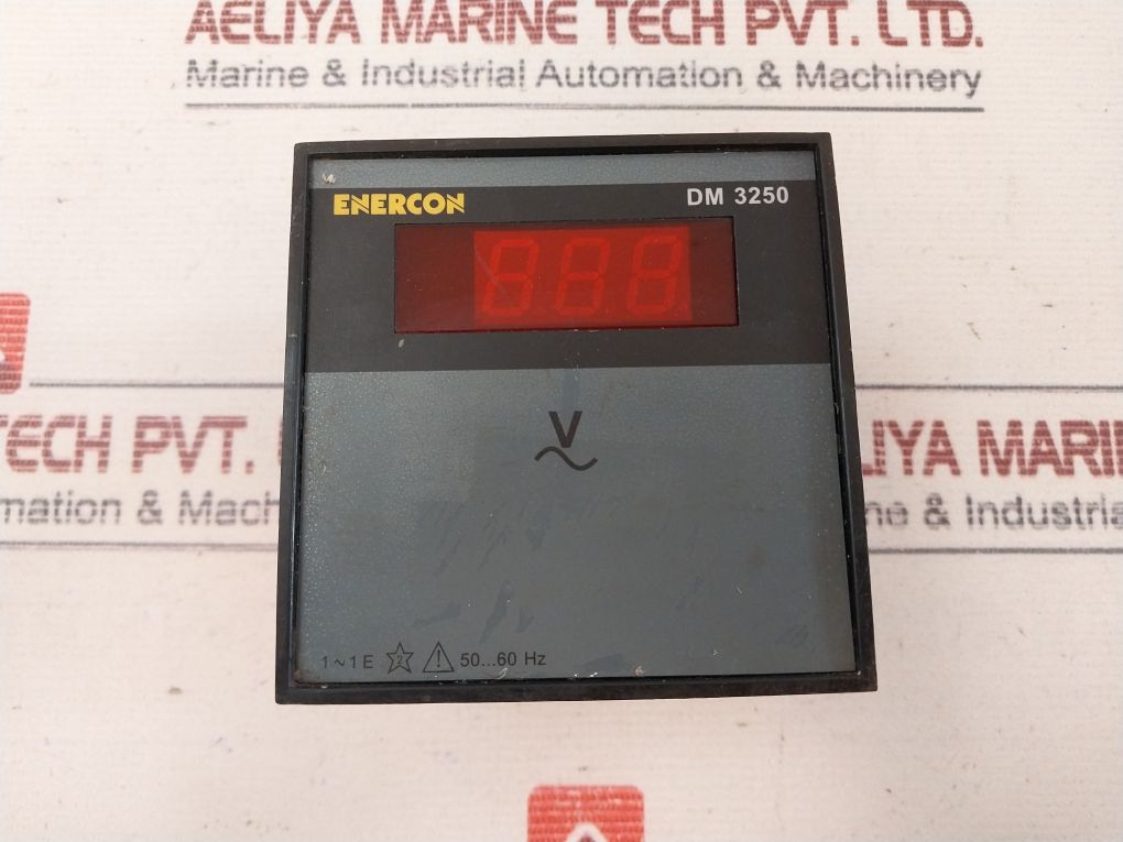 Enercon Dm 3250 Panel Meter 50…60 Hz