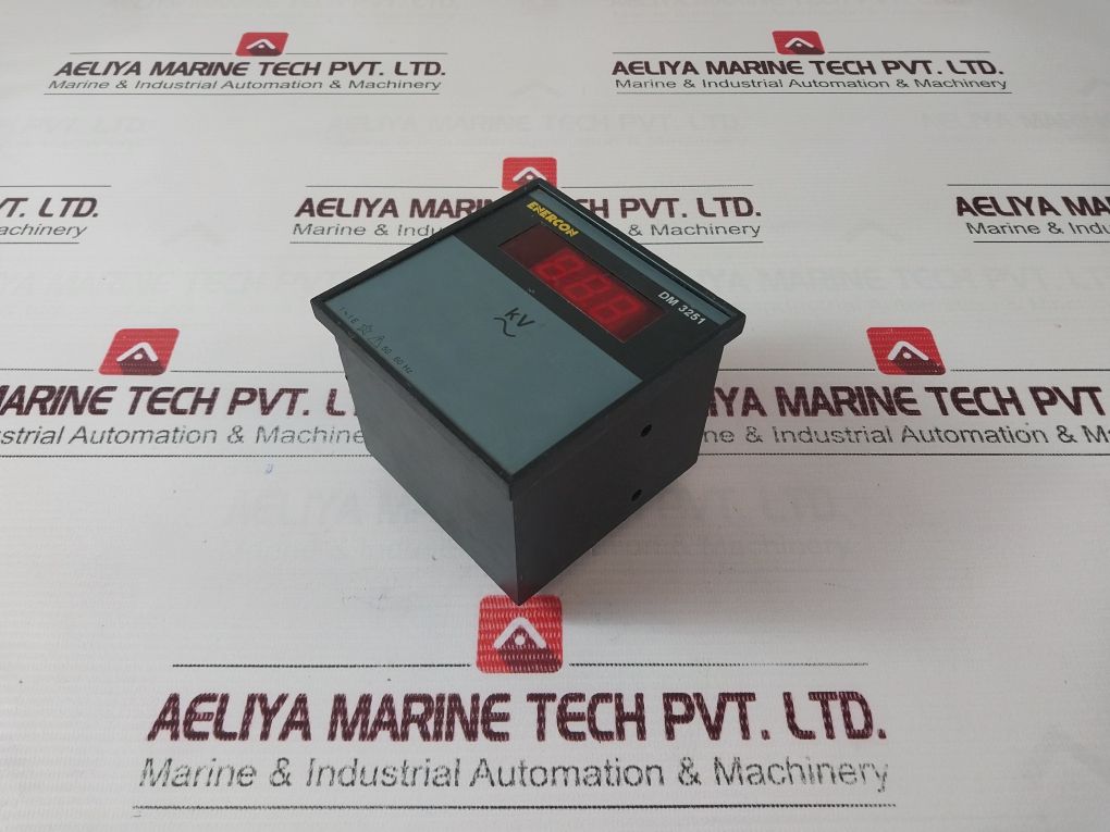 Enercon Dm 3251 Panel Meter 3 Digit Display 110V