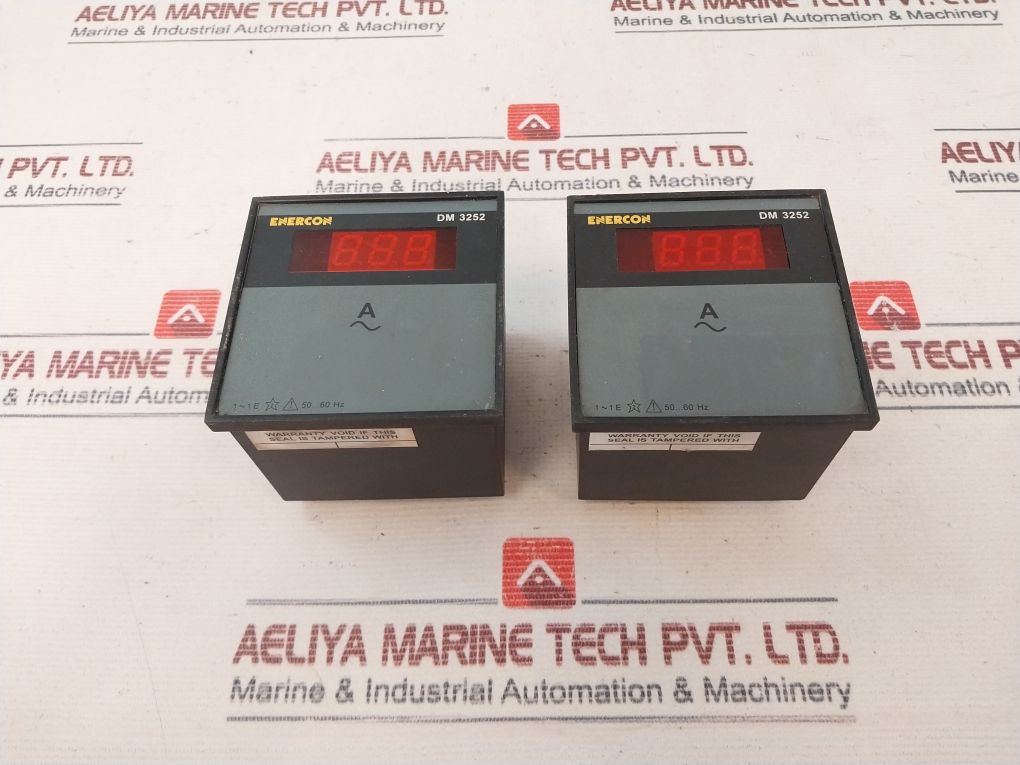 Enercon Dm 3252 Digital Panel Meter 240V