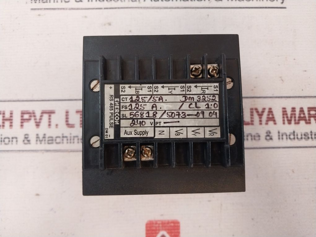Enercon Dm 3252 Digital Panel Meter 240V