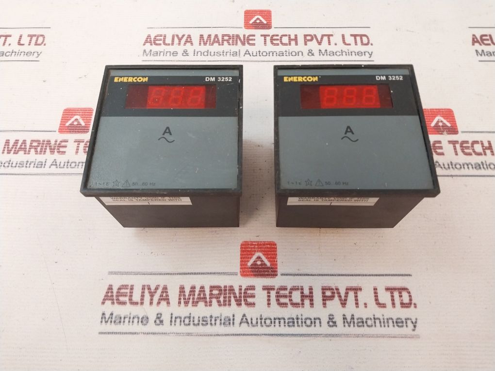 Enercon Dm 3252 Panel Meter Digit Display 50…60Hz