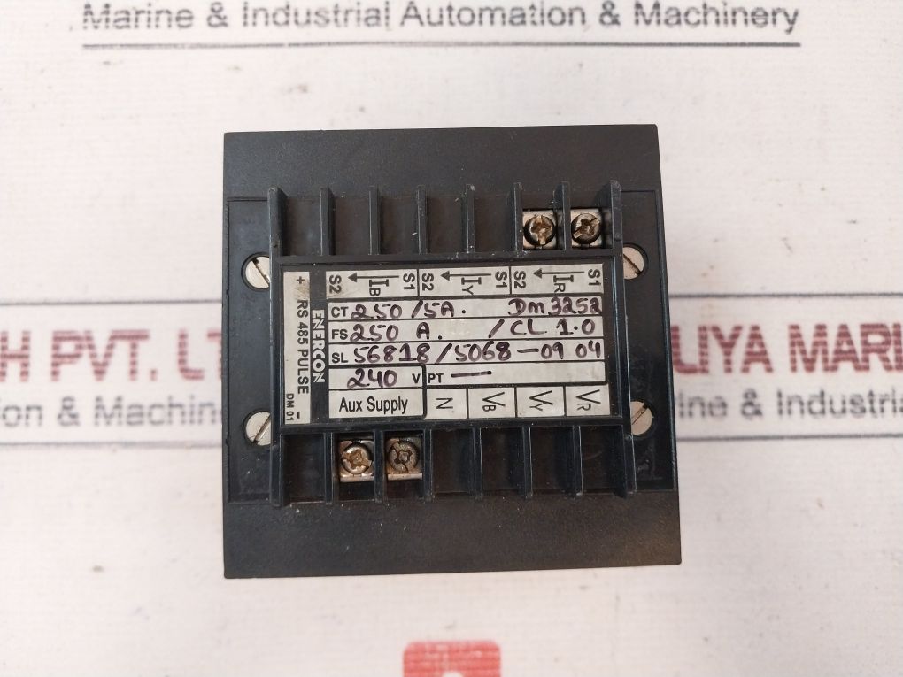 Enercon Dm 3252 Panel Meter Digit Display 50…60Hz