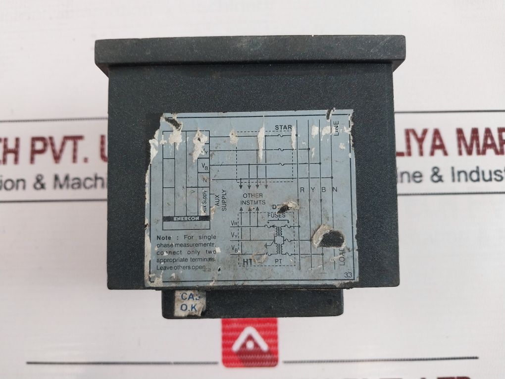 Enercon Dm 3256 Digital Panel Meter
