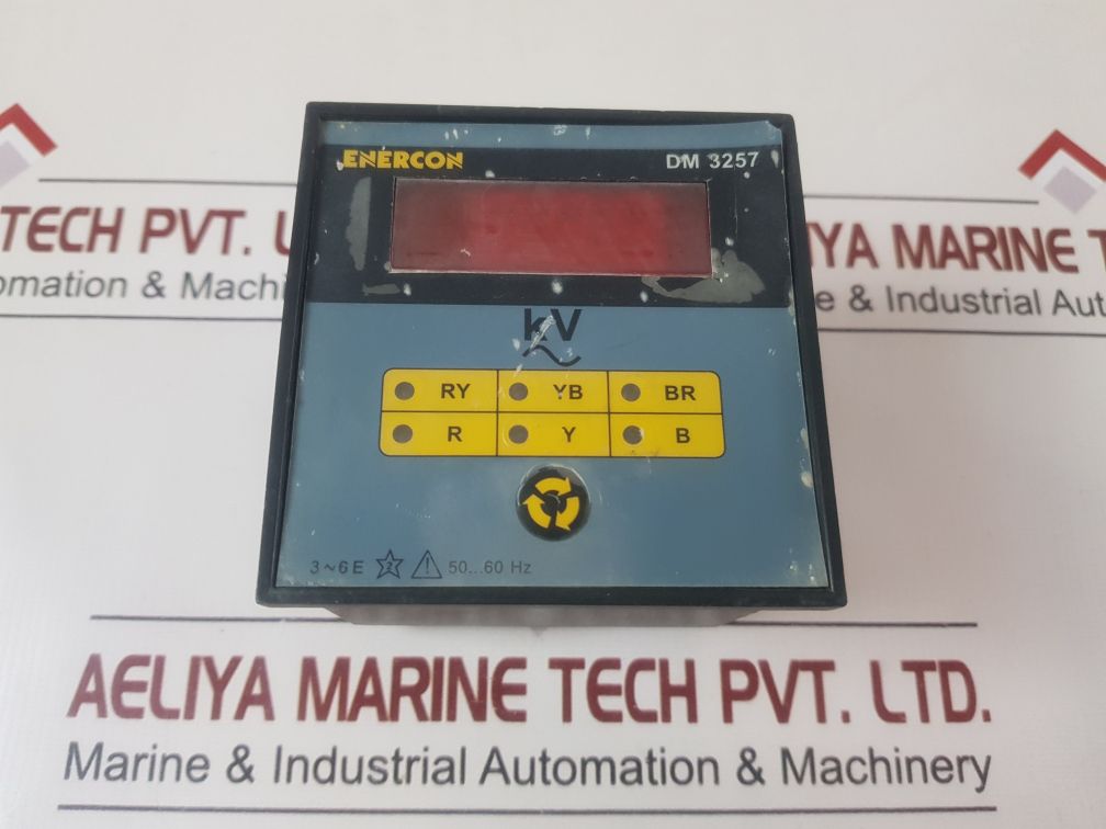 Enercon Dm 3257 Digital Panel Meter