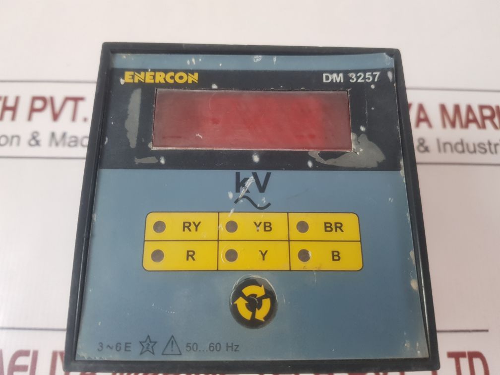 Enercon Dm 3257 Digital Panel Meter