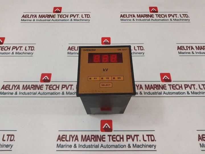 Enercon Dm 3257 Digital Panel Meter 50...60 Hz
