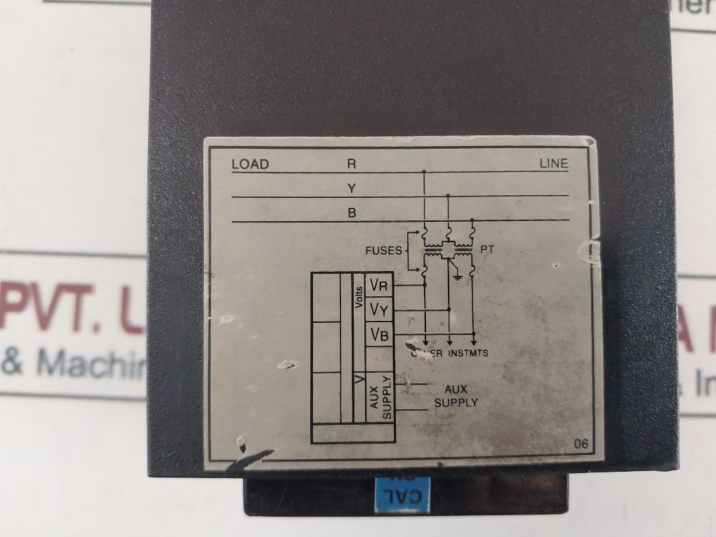 Enercon Dm 3257 Digital Panel Meter 50...60 Hz