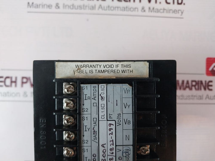 Enercon Dm 3258 Digital Panel Meter Ct 300/5A