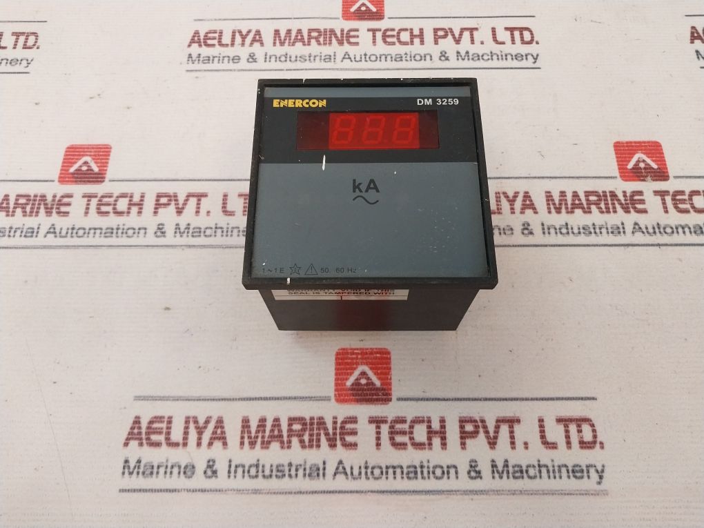 Enercon Dm 3259 Ampmeter 240V