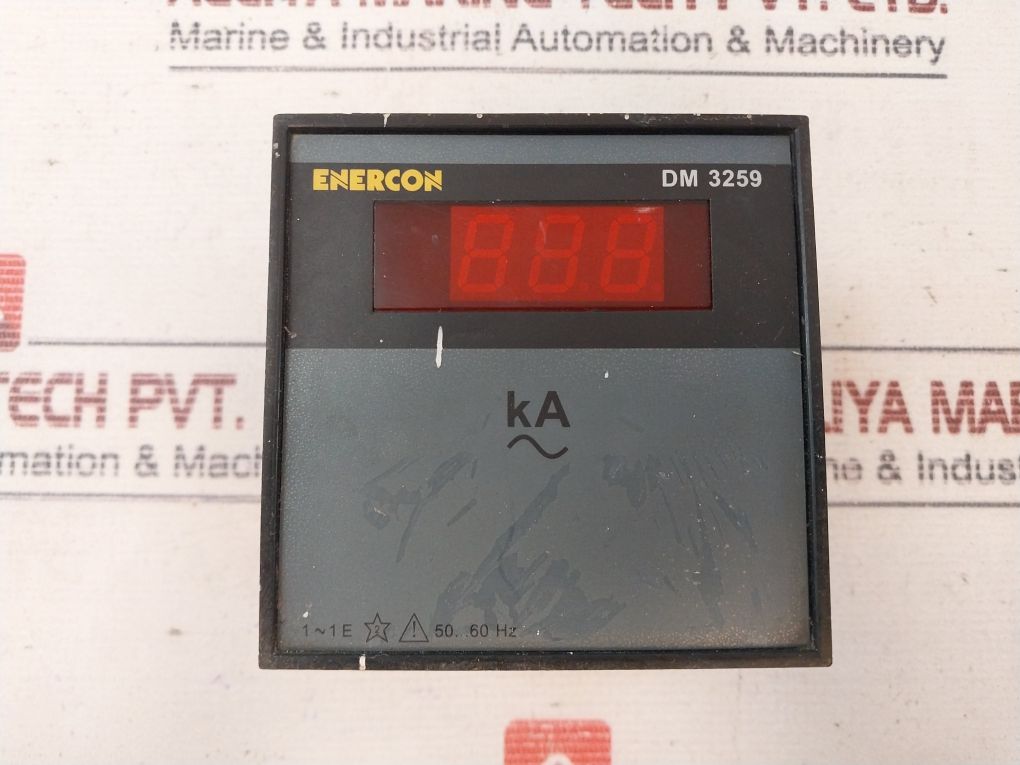 Enercon Dm 3259 Ampmeter 240V