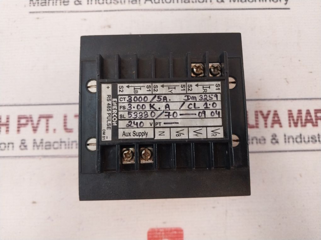 Enercon Dm 3259 Ampmeter 240V