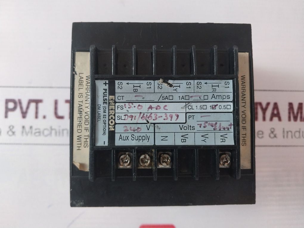 Enercon Dm 3291 Digital Panel Meter 240V