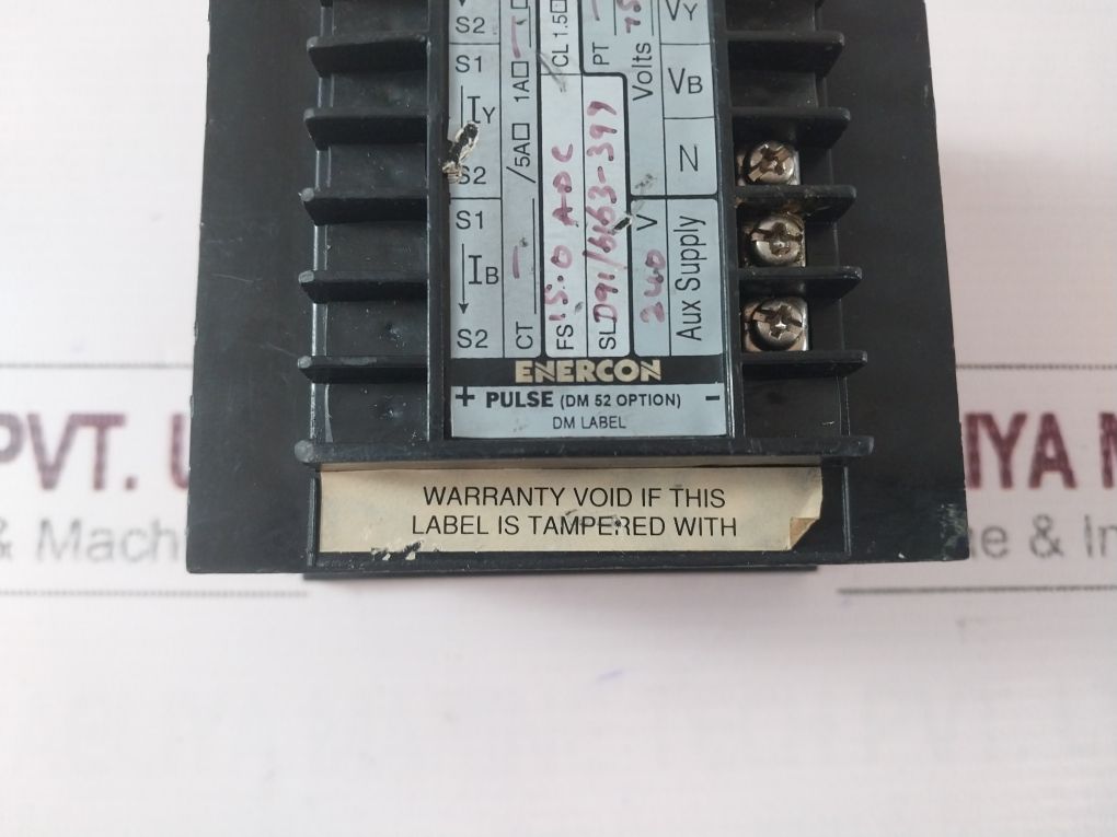 Enercon Dm 3291 Digital Panel Meter 240V