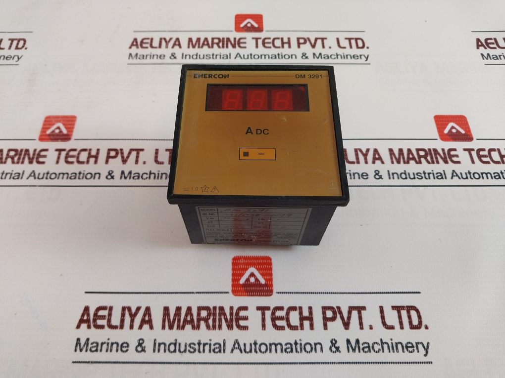 Enercon Dm 3291 Digital Panel Meter