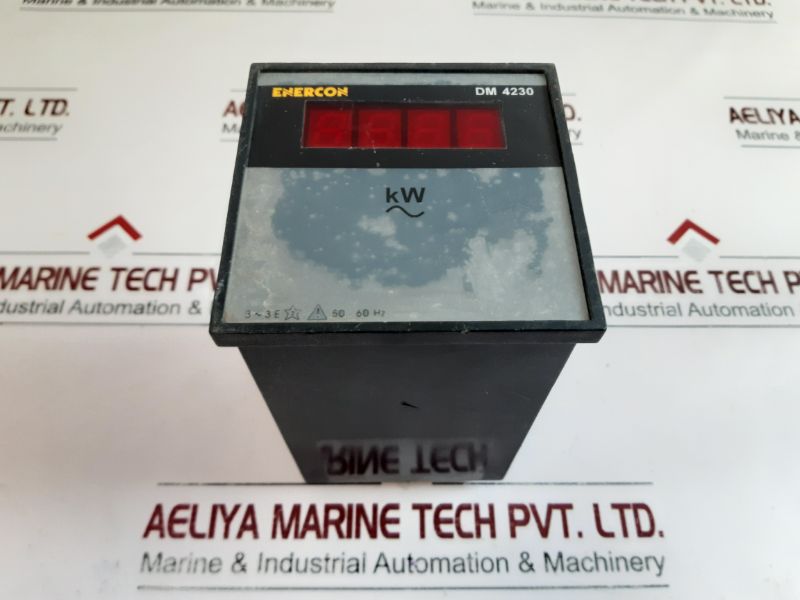Enercon Dm 4230 Digital Panel Meter Ct 16005A Cl 1.0
