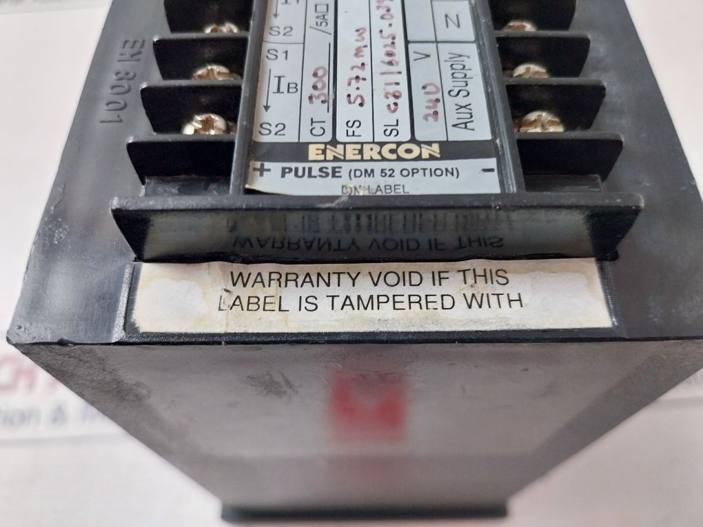 Enercon Dm 4231 Digital Panel Meter 240V 50…60 Hz