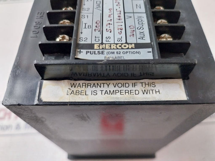 Enercon Dm 4231 Digital Panel Meter 240V 50…60 Hz