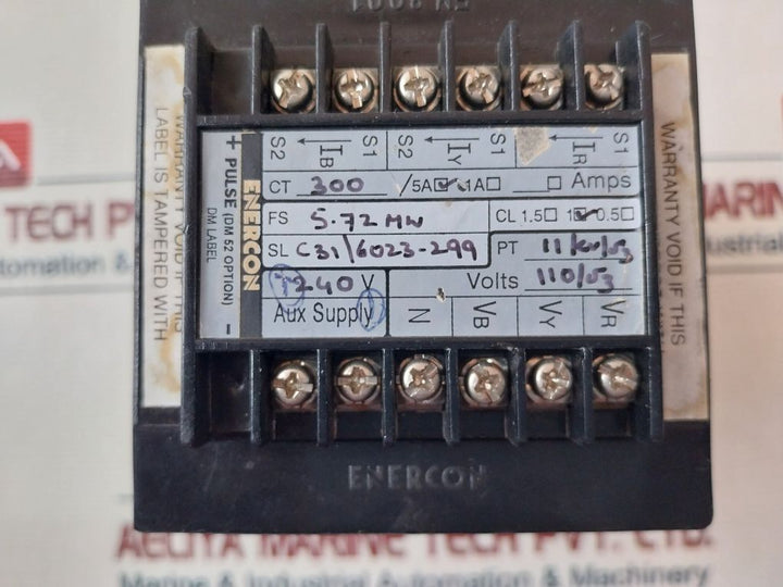 Enercon Dm 4231 Digital Panel Meter 240V