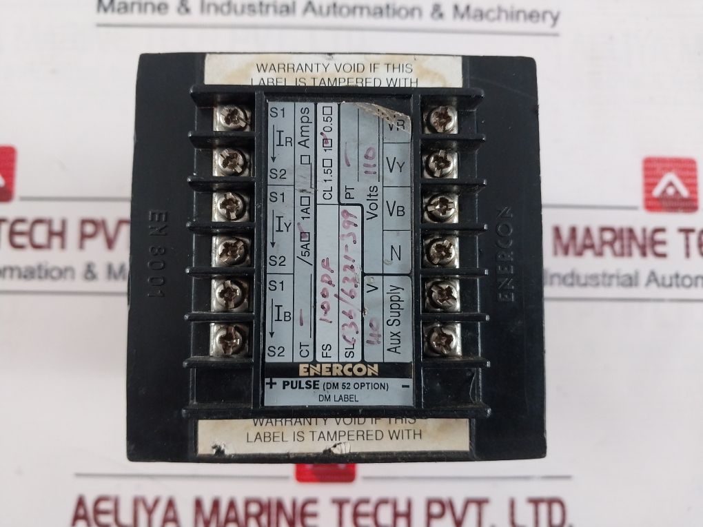Enercon Dm 4236 Digital Panel Meter 40V