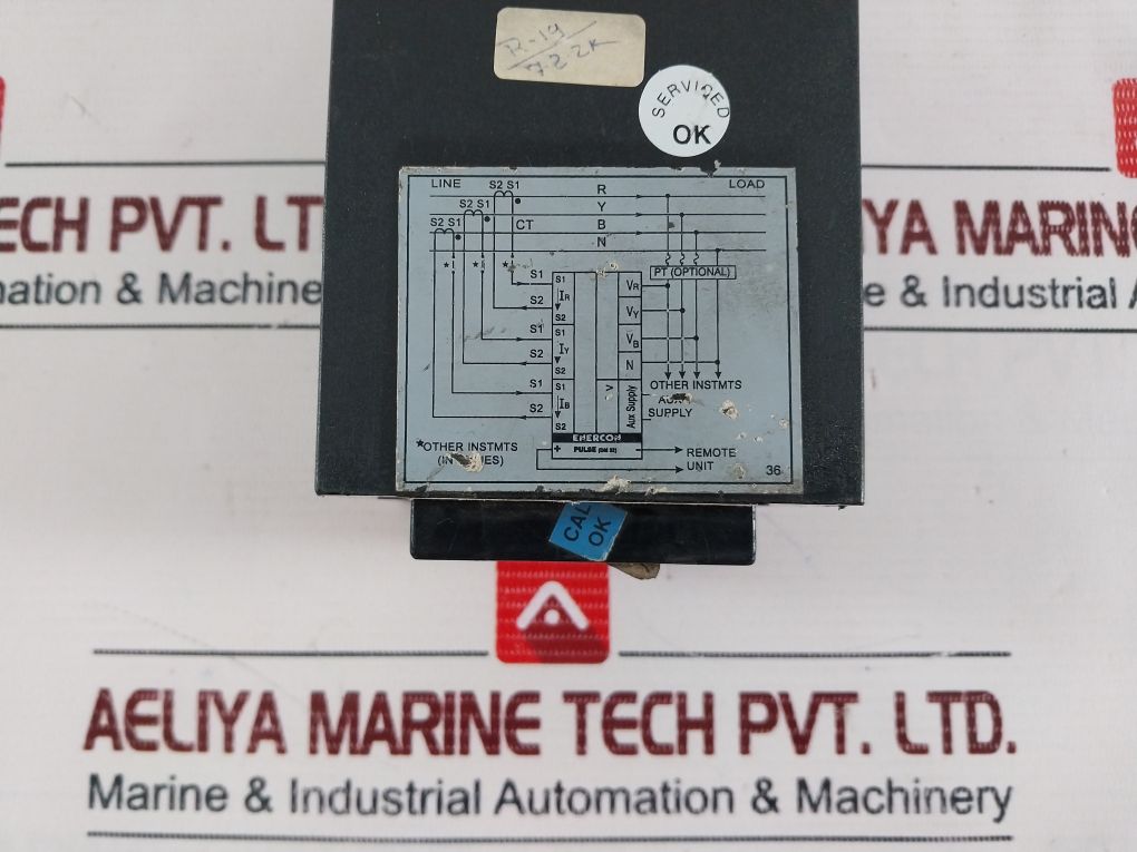 Enercon Dm 4236 Digital Panel Meter 40V