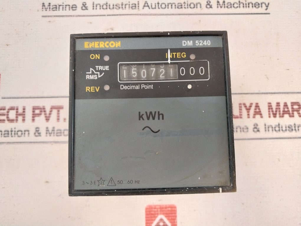 Enercon Dm 5240 Energy Meter 240V