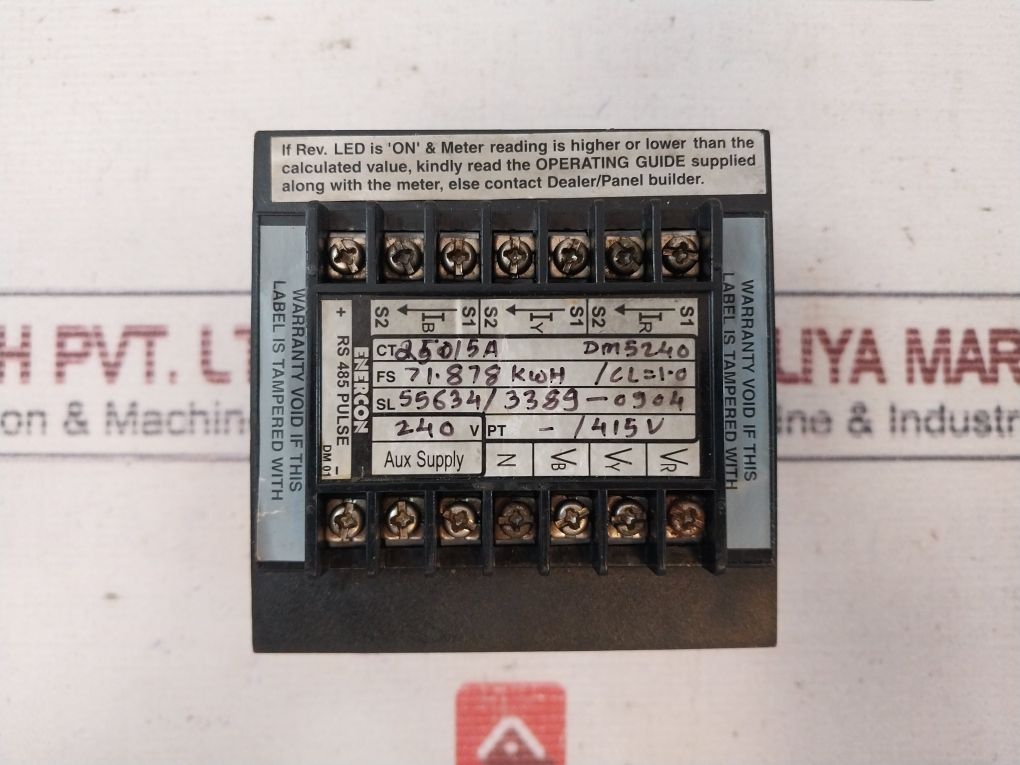 Enercon Dm 5240 Energy Meter 50…60 Hz