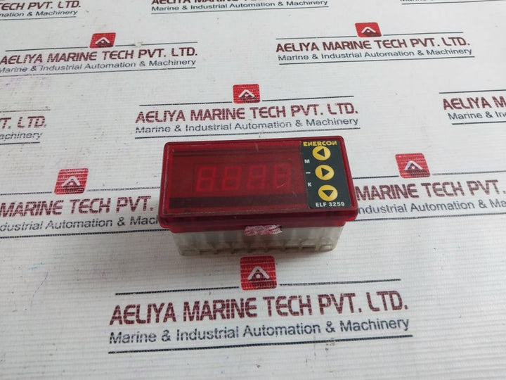 Enercon Elf 3259 Vaf Digital Meter 80-270Vac